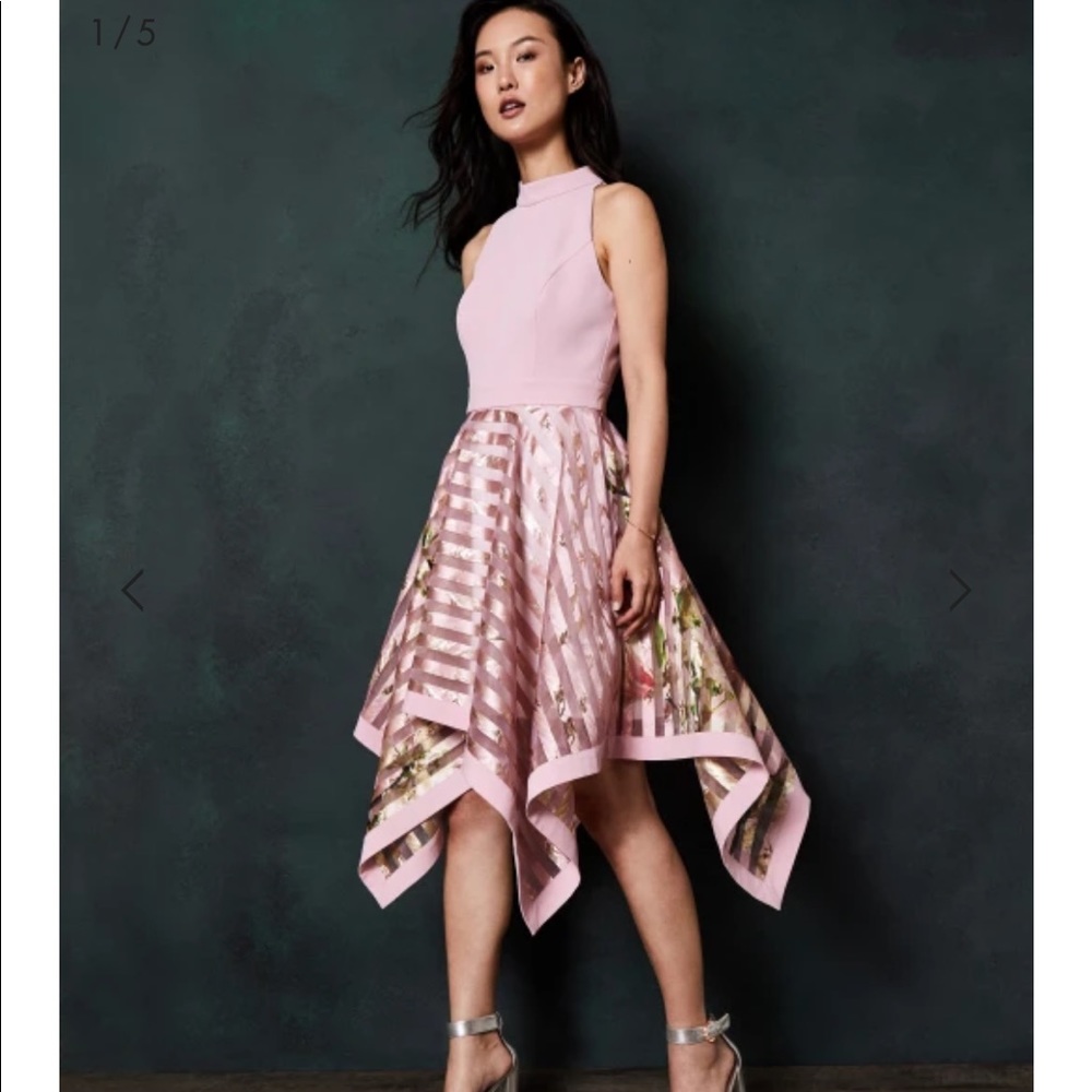 NWT Ted Baker Pink Dress